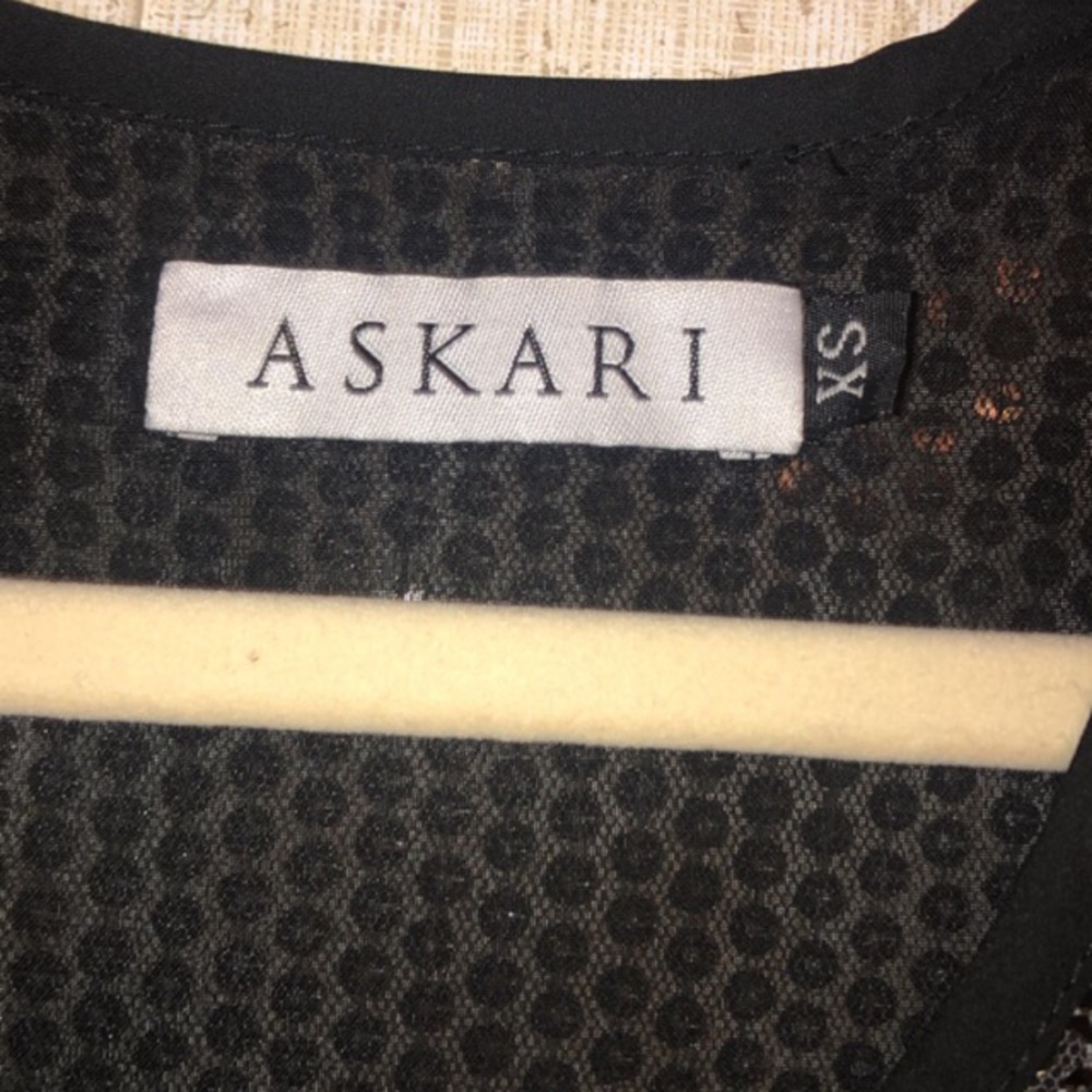 ASKARI sequin top